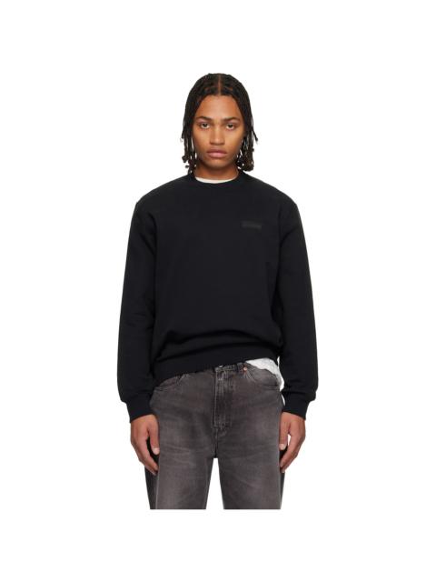 Black 'GIVENCHY' Patch Sweatshirt