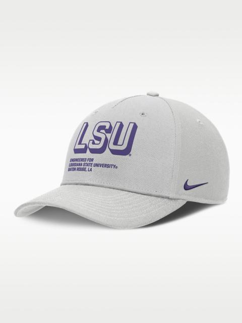 LSU On-Field Primetime Rise Men's Nike College Adjustable Hat