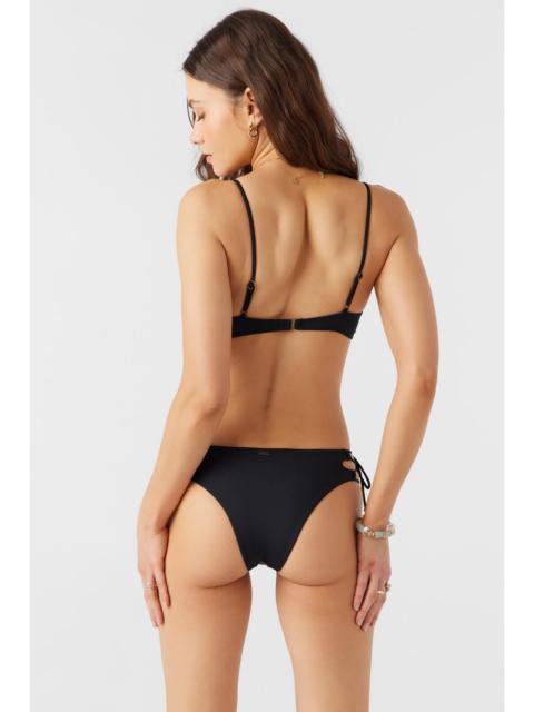 Saltwater Solids Malibu Twist Bralette Top