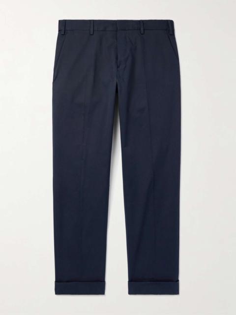 Philip Straight-Leg Cotton-Blend Twill Trousers