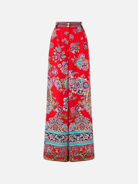 WIDE LEG WAISTED PANT