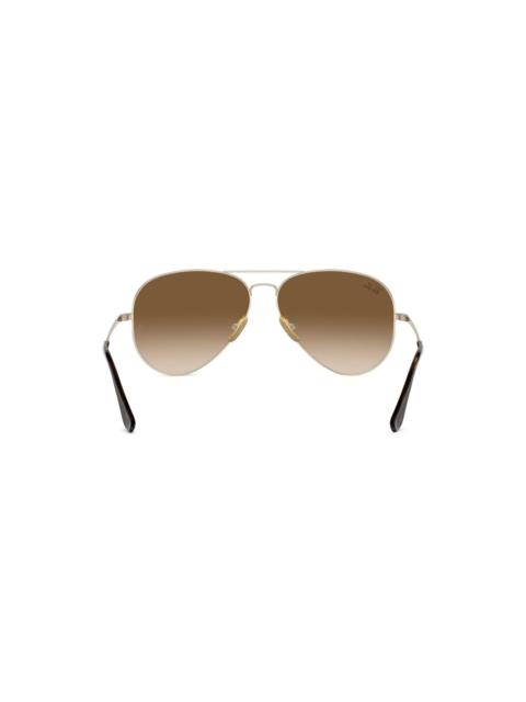 Aviator gradient sunglasses