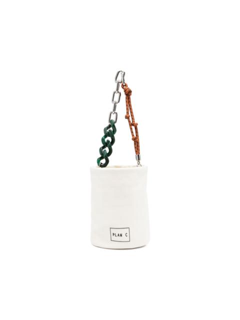 logo bucket bag