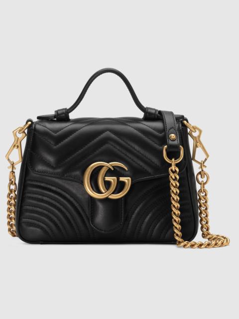 GG Marmont mini top handle bag