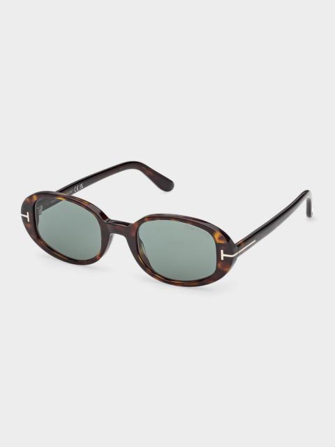 Iggy 49mm Oval Sunglasses