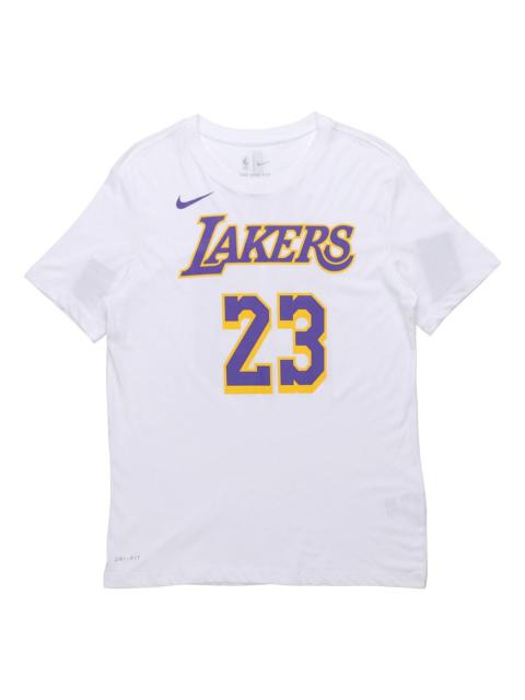 Nike Dri-FIT NBA LeBron James TEE Men White BQ1541-110