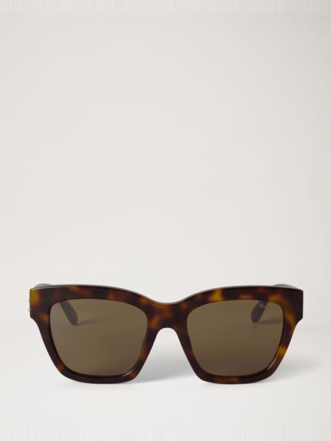 Vera Sunglasses
Tortoiseshell & Black Cherry Bio Acetate