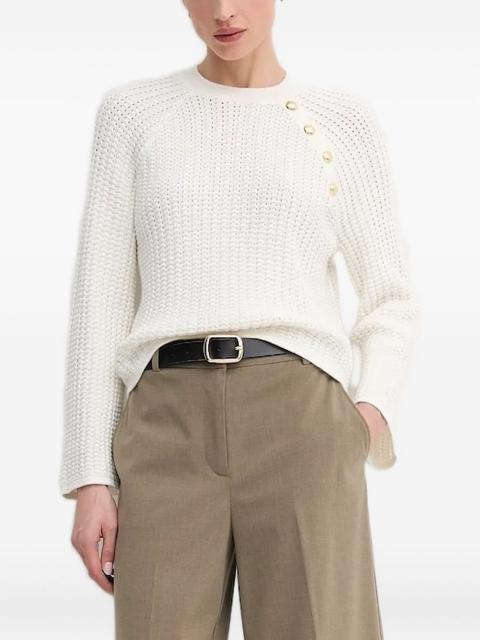Angela button-embellished knitwear