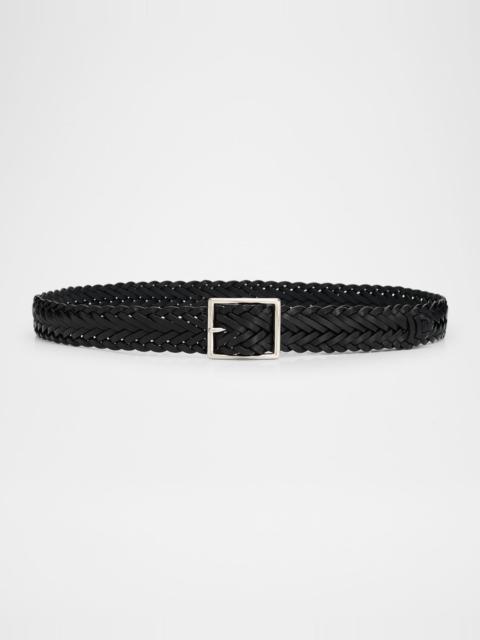Nicola Braided Leather Belt