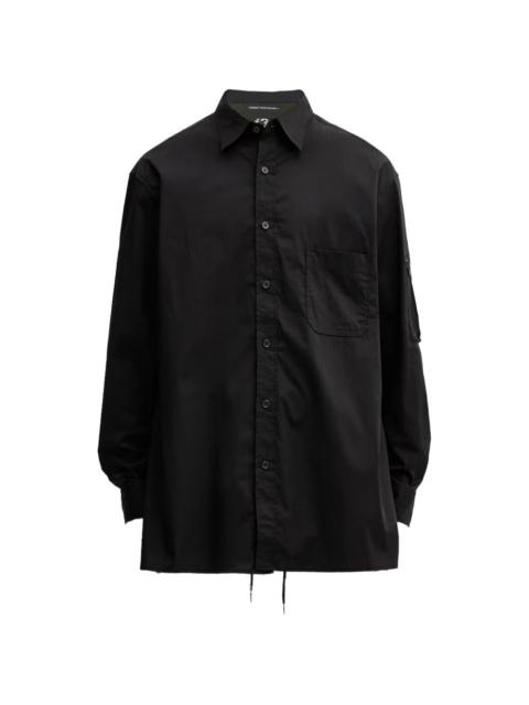 buttoned pocket shirt