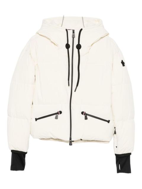 hooded zip-up jacket