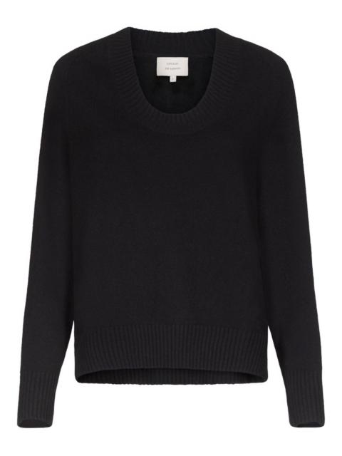 Baji U-neck ribbed sweater