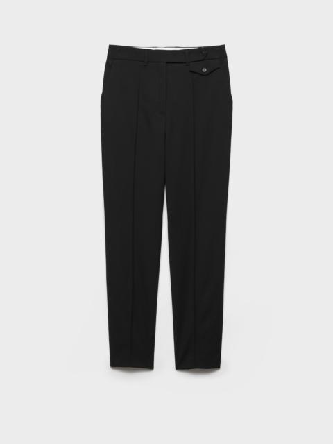 Light wool pants