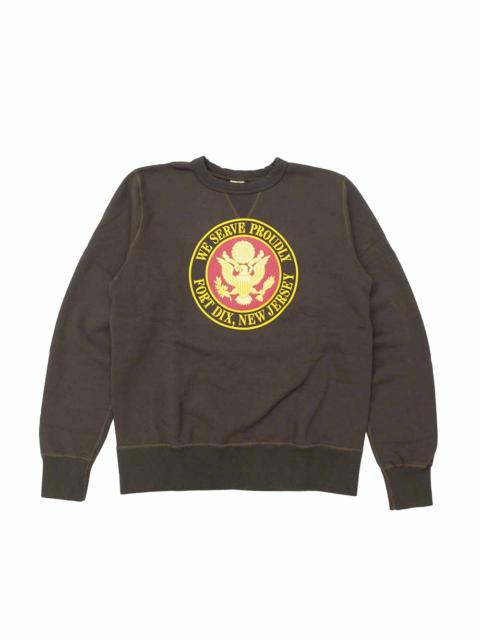 SET-IN CREW SWEATSHIRT - U.S. ARMY FORT DIX - BR69454