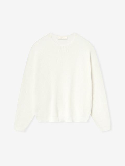Waffle Crewneck Sweater