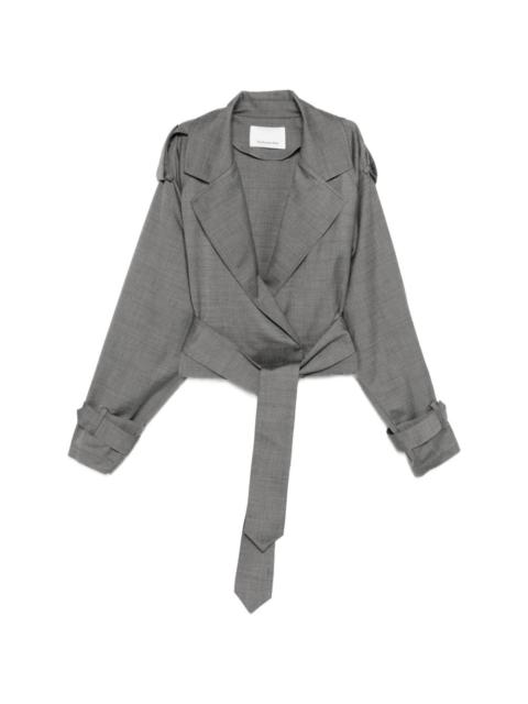 Simona belted jacket