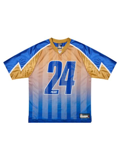 Palace Meshy Stripe Jersey Blue/Gold