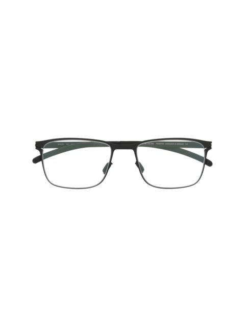 square-frame glasses