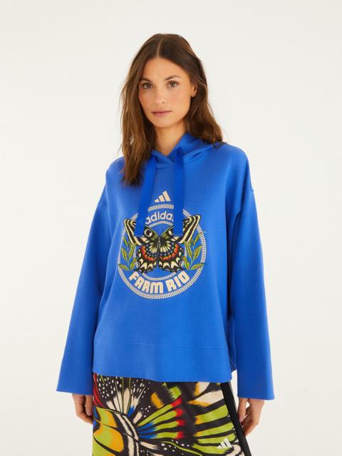 Move Like A Butterfly Blue Adidas  Moletom