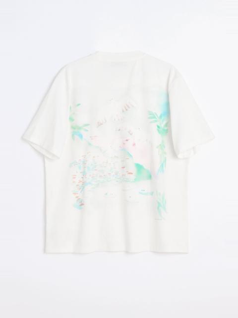 Box T-Shirt Sea View Print Legacy Jersey