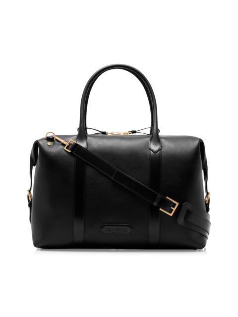 SMOOTH LEATHER SIDE BUCKLE HOLDALL