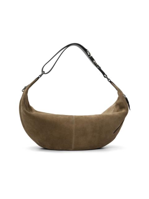 Taupe Quiver Clip Bag