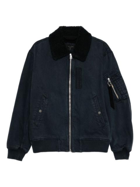 denim bomber jacket