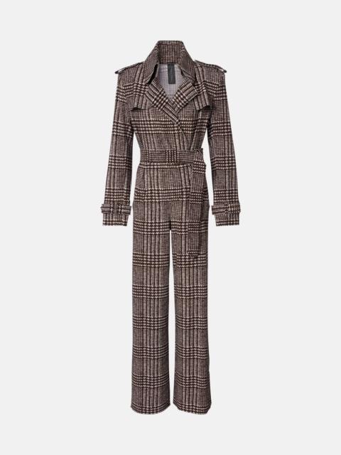 Prince of Wales check jumpsuit