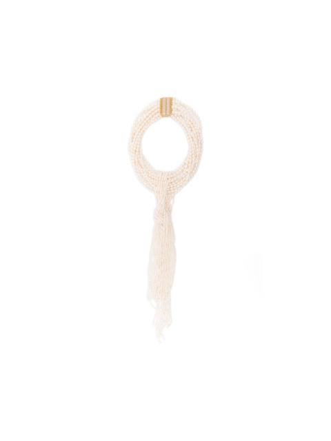 pearl multi-strand necklace