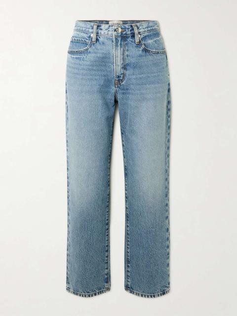 The Hang high-rise straight-leg jeans Mid denim