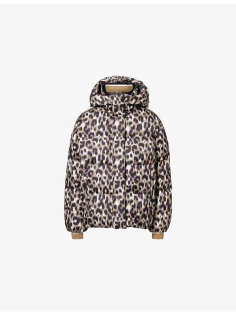 Ada Leopard Puffer Jacket