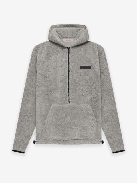 Polar Fleece Half Zip Hoodie