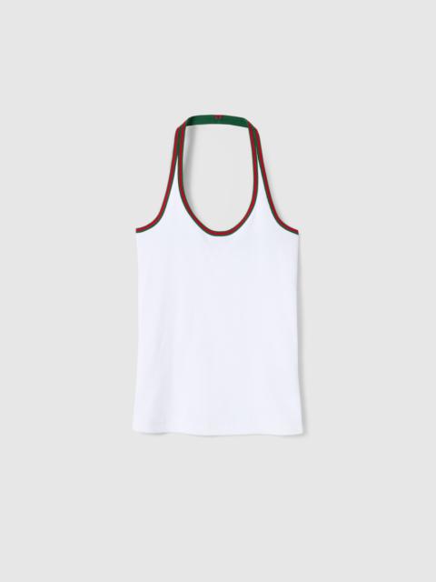 Heavy cotton rib tank top