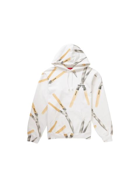 Supreme Shears Hooded Sweatshirt White