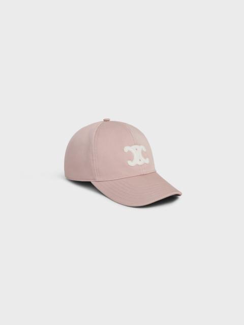 triomphe baseball cap in washed cotton