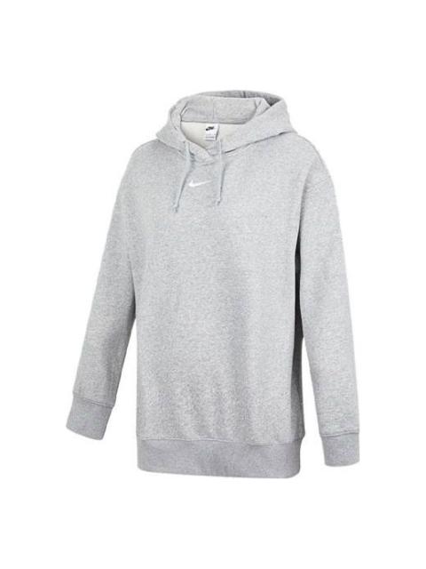 (WMNS) Nike Sportswear Collection Fleece Hoodie 'Grey' DJ7669-063