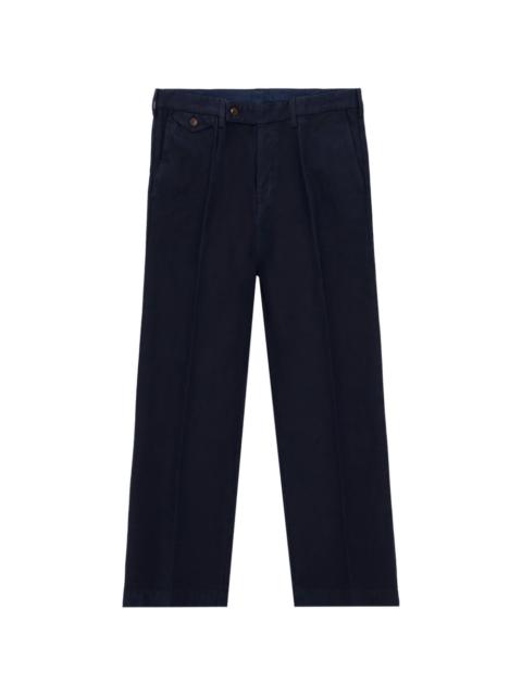 Riviera Reversed canvas trousers