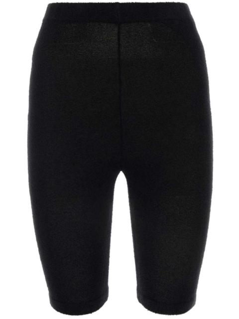 stretch terry shorts