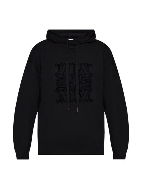 Logo wool hoodie