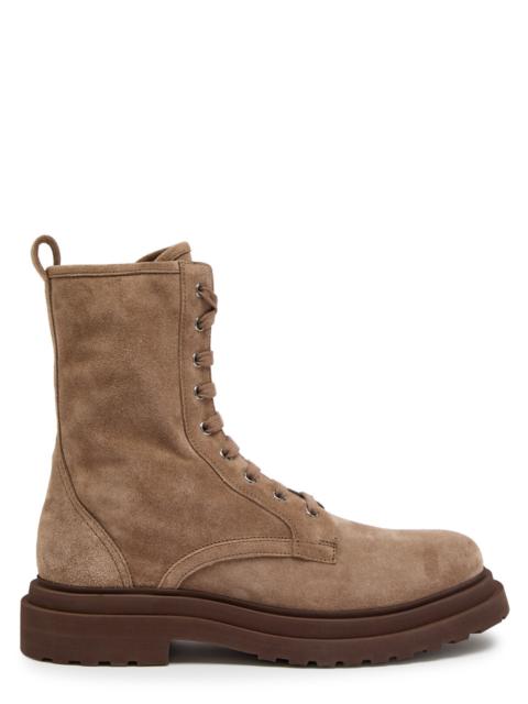 Brunello Cucinelli Suede Ankle Boots