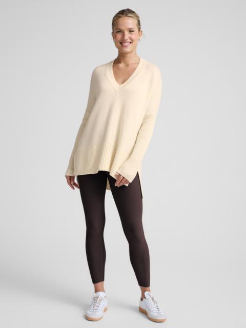 Wool-Cashmere V-Neck Sweater
