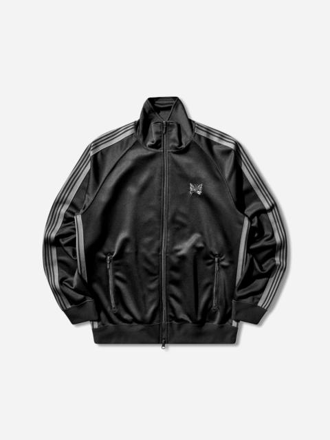 Men's Poly Smooth Track Jacket Charcoal