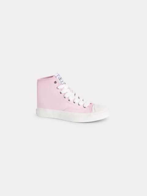 'KENZO Hoshi' high top sneakers in cotton canvas