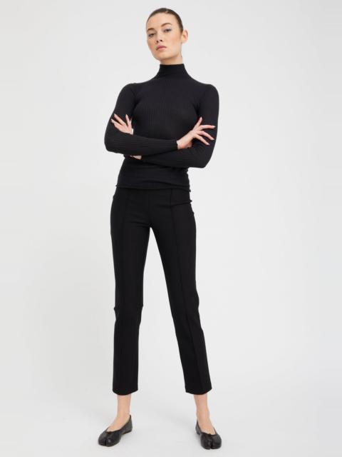 BLACK CASANOVA PINTUCK STRAIGHT