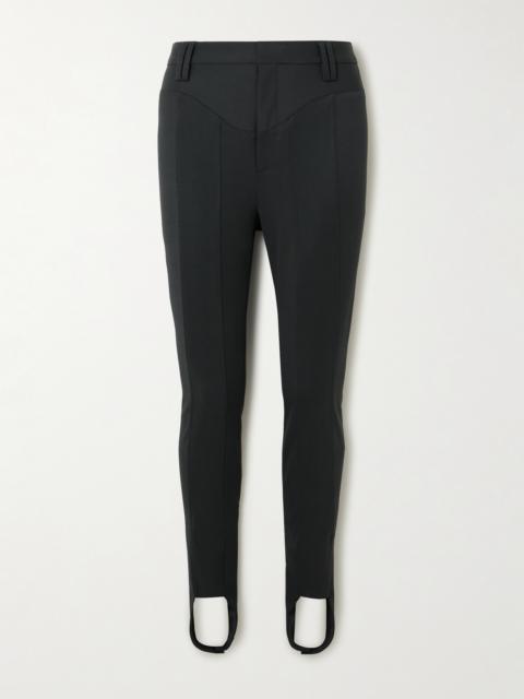 Wool-blend Twill Leggings