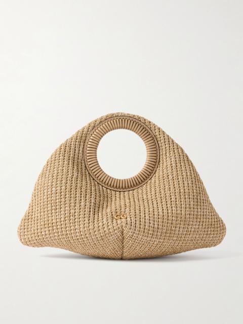 Thais raffia tote Beige