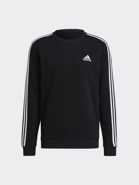 Essentials Fleece 3-Stripes Sweatshirt