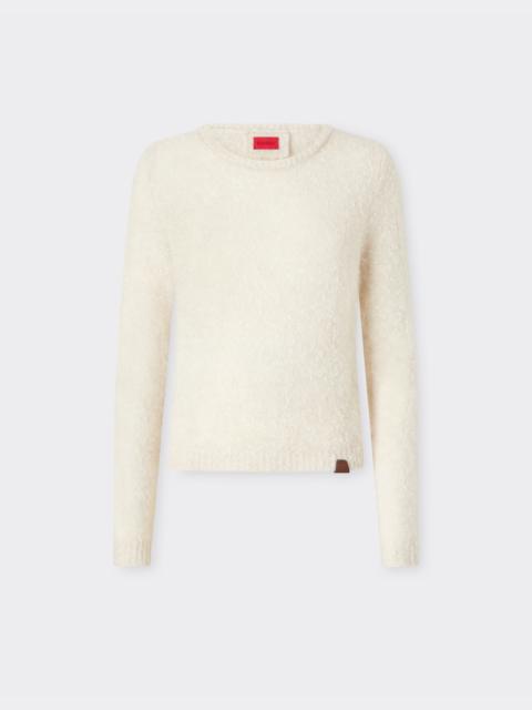 Cashmere and silk knit