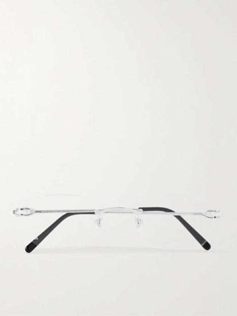 Frameless Gold-Tone Optical Glasses