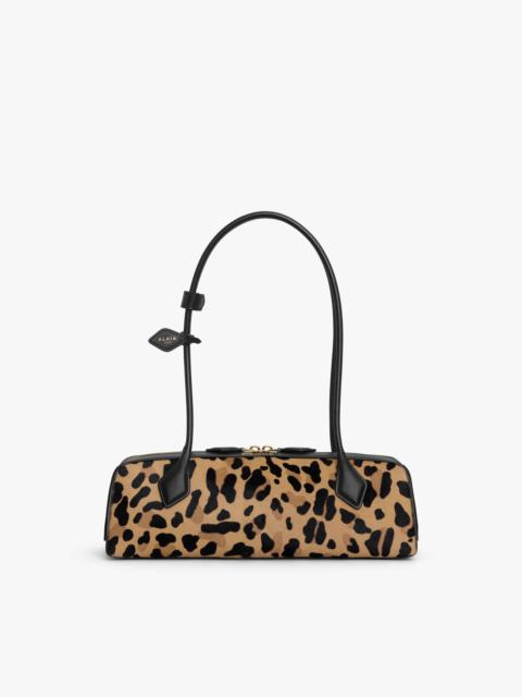 LE TECKEL MEDIUM BAG IN LEOPARD HAIRCALF